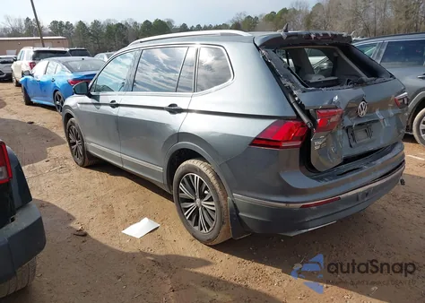 2018 Volkswagen Tiguan 2.0T Se/2.0T Sel из США, поврежденный, VIN 3VV3B7AX4JM028007